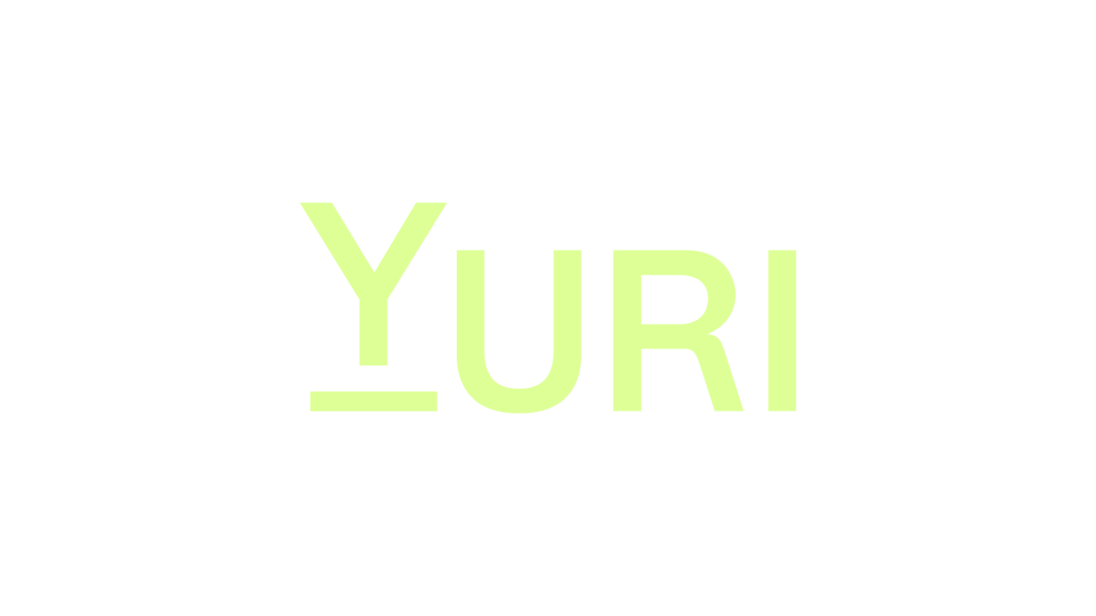 Logo – Yuri (Green)